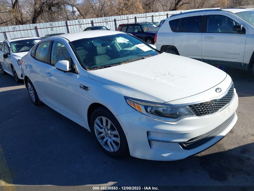 2016 Kia Optima Lx VIN: 5XXGT4L37GG060224 Lot: 38230553