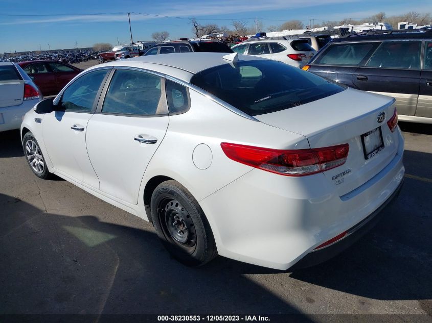 2016 Kia Optima Lx VIN: 5XXGT4L37GG060224 Lot: 38230553