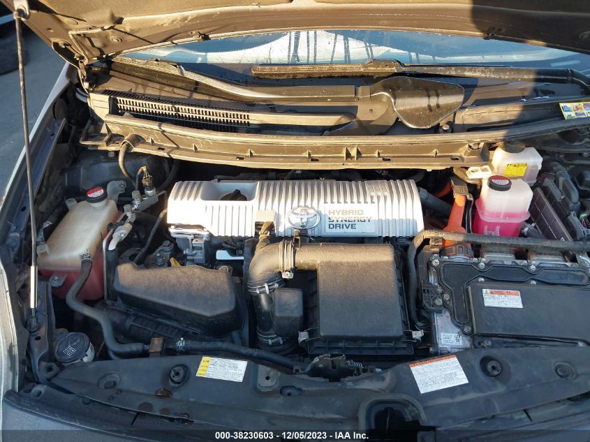 2015 Toyota Prius Three VIN: JTDKN3DU1F0475836 Lot: 38230603