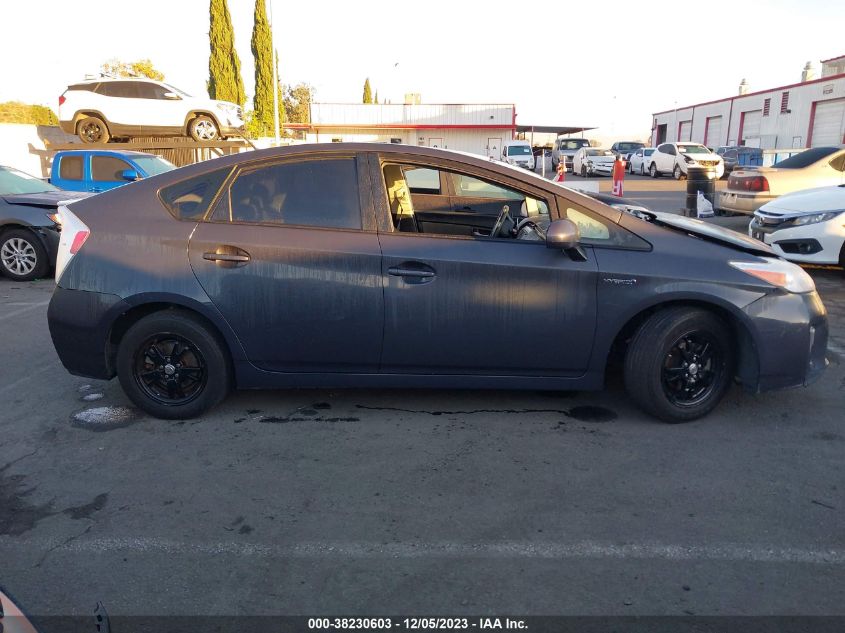 2015 Toyota Prius Three VIN: JTDKN3DU1F0475836 Lot: 38230603