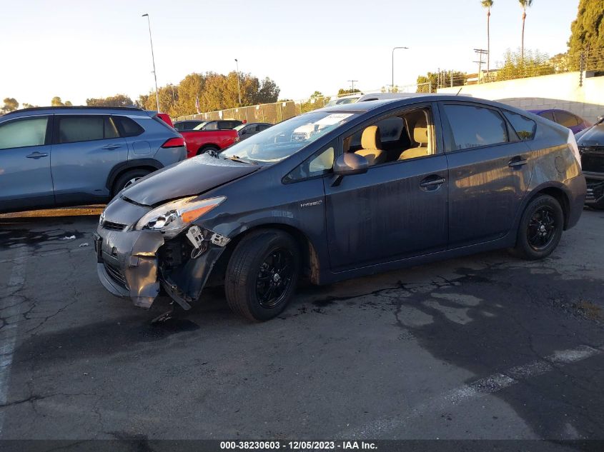 2015 Toyota Prius Three VIN: JTDKN3DU1F0475836 Lot: 38230603