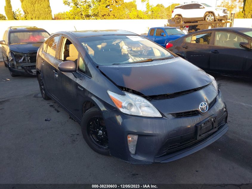 2015 Toyota Prius Three VIN: JTDKN3DU1F0475836 Lot: 38230603