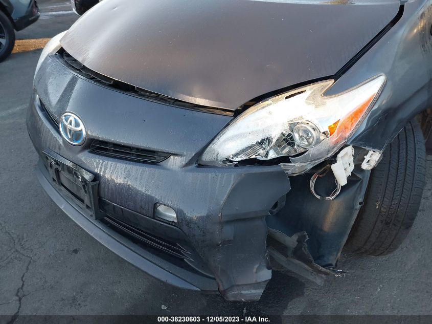 2015 Toyota Prius Three VIN: JTDKN3DU1F0475836 Lot: 38230603