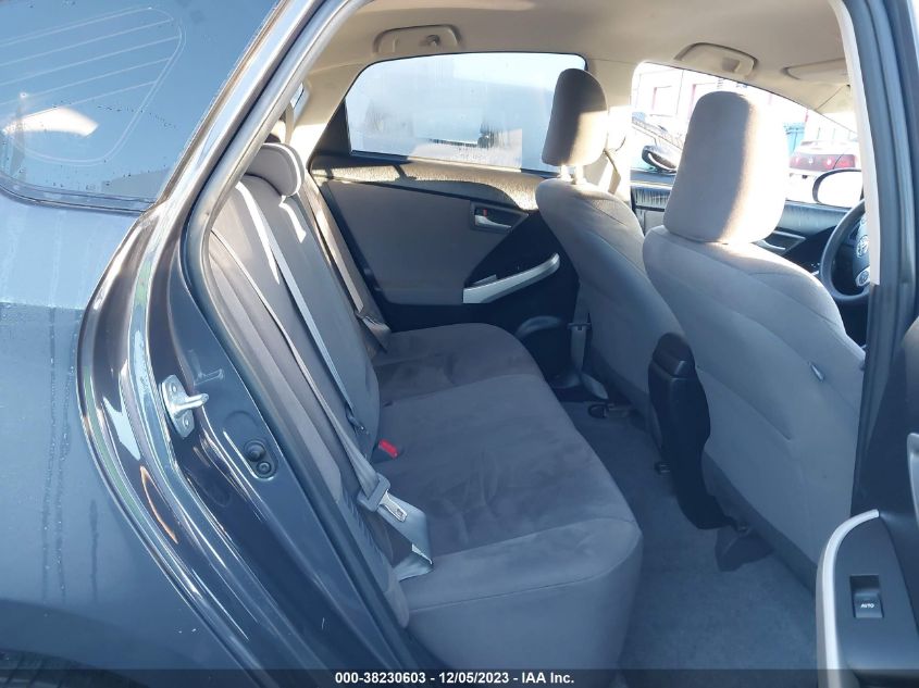 2015 Toyota Prius Three VIN: JTDKN3DU1F0475836 Lot: 38230603