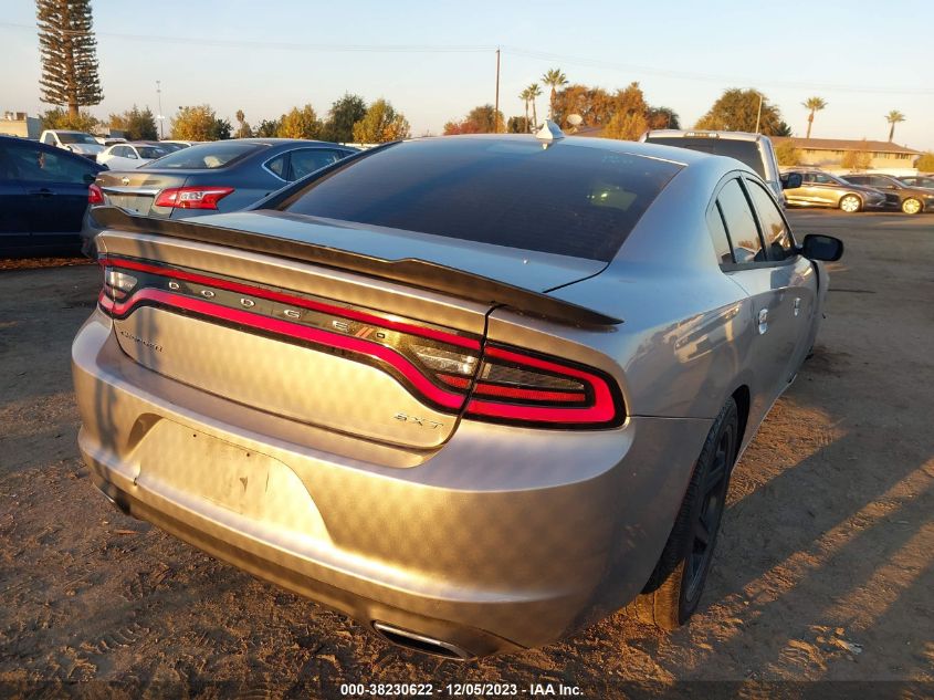 2016 Dodge Charger Sxt VIN: 2C3CDXHG7GH186061 Lot: 38230622