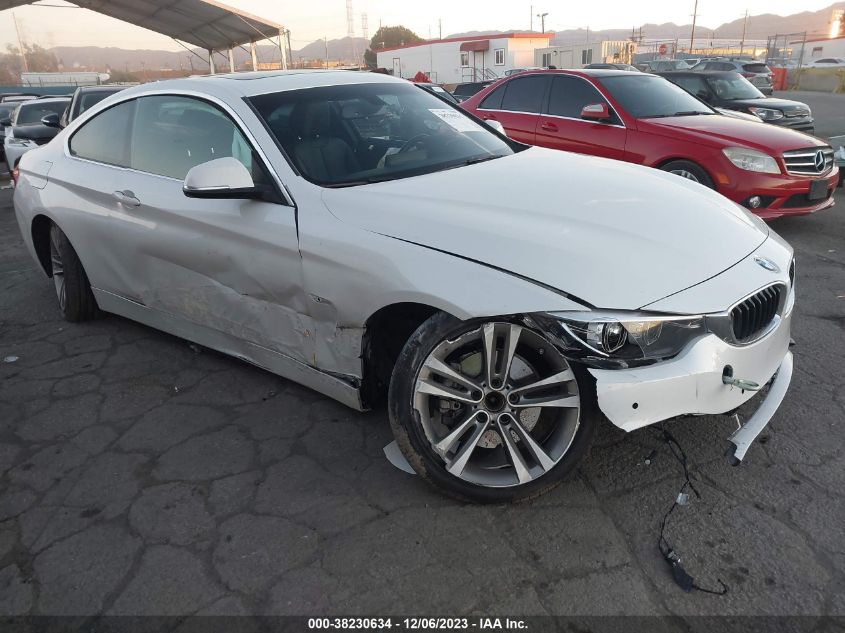 2018 BMW 430I VIN: WBA4W3C51JAE99508 Lot: 38230634