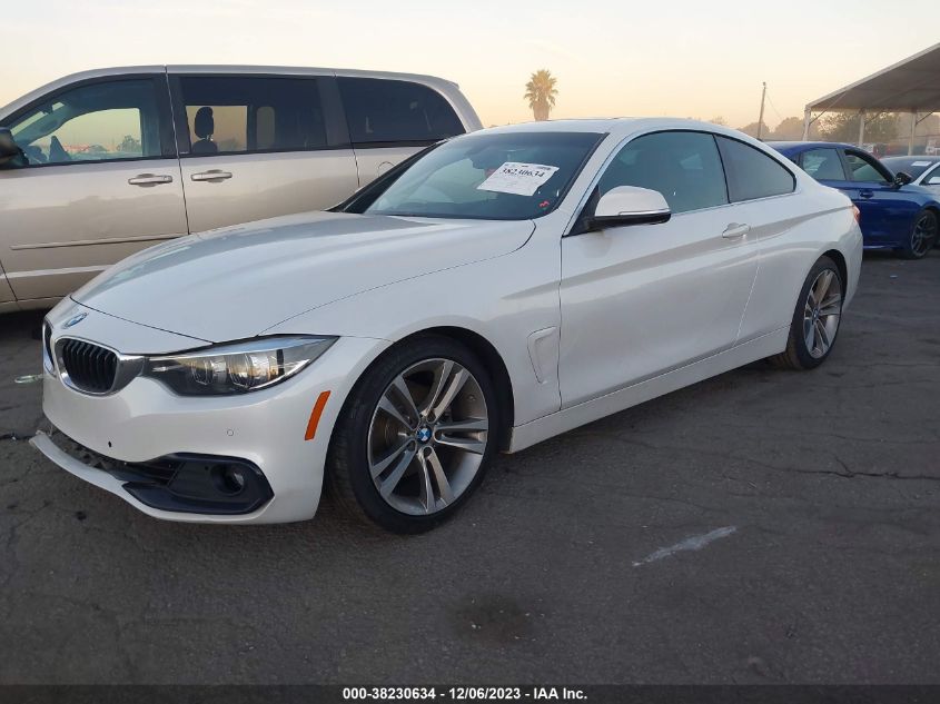 2018 BMW 430I VIN: WBA4W3C51JAE99508 Lot: 38230634