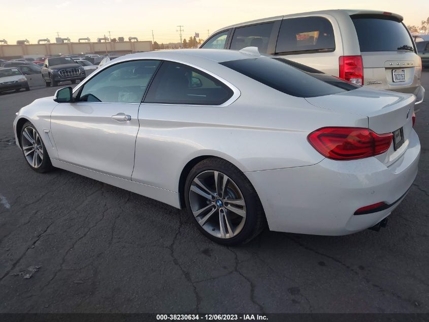 2018 BMW 430I VIN: WBA4W3C51JAE99508 Lot: 38230634