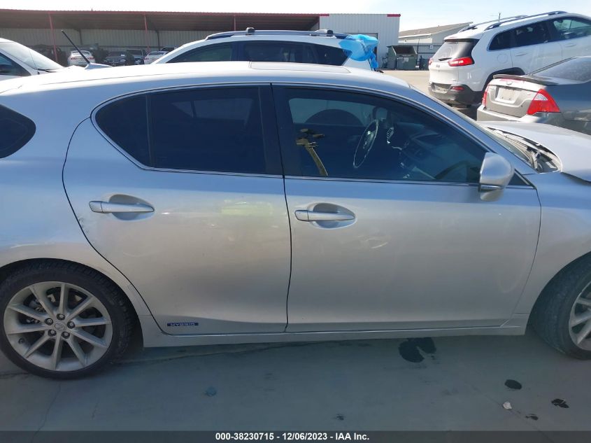 2013 Lexus Ct 200H VIN: JTHKD5BH8D2173500 Lot: 38230715