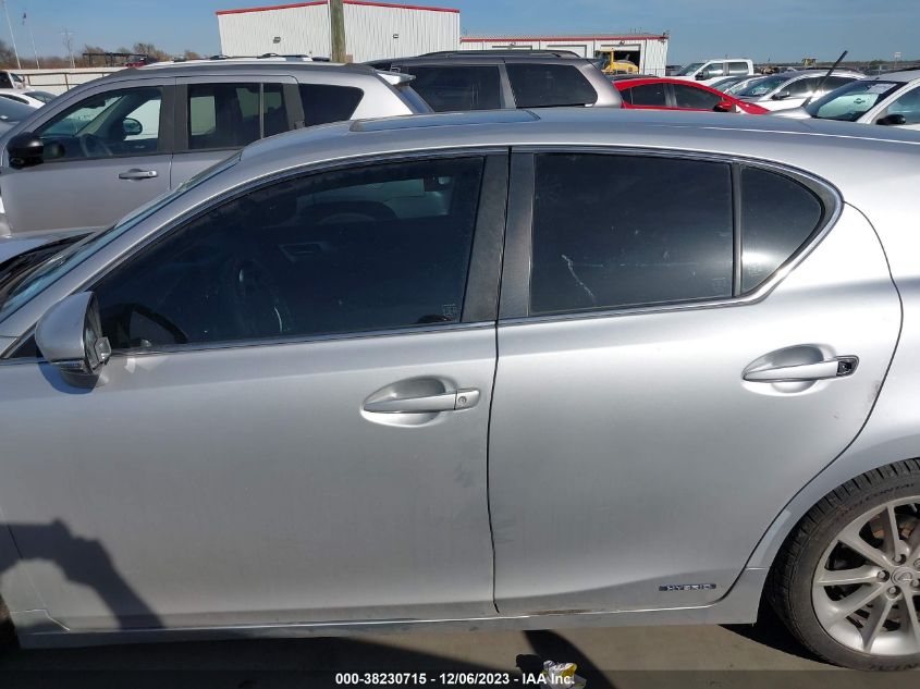 2013 Lexus Ct 200H VIN: JTHKD5BH8D2173500 Lot: 38230715