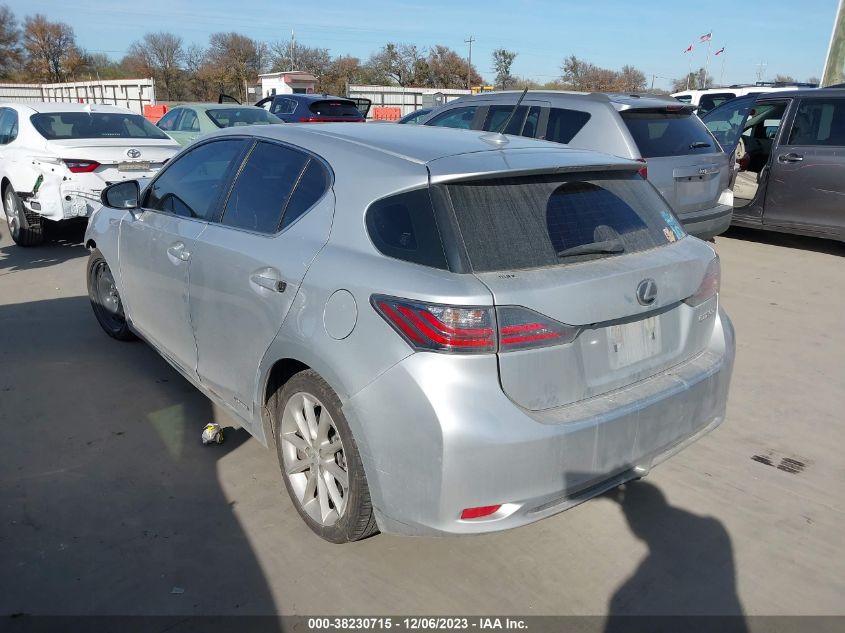 2013 Lexus Ct 200H VIN: JTHKD5BH8D2173500 Lot: 38230715