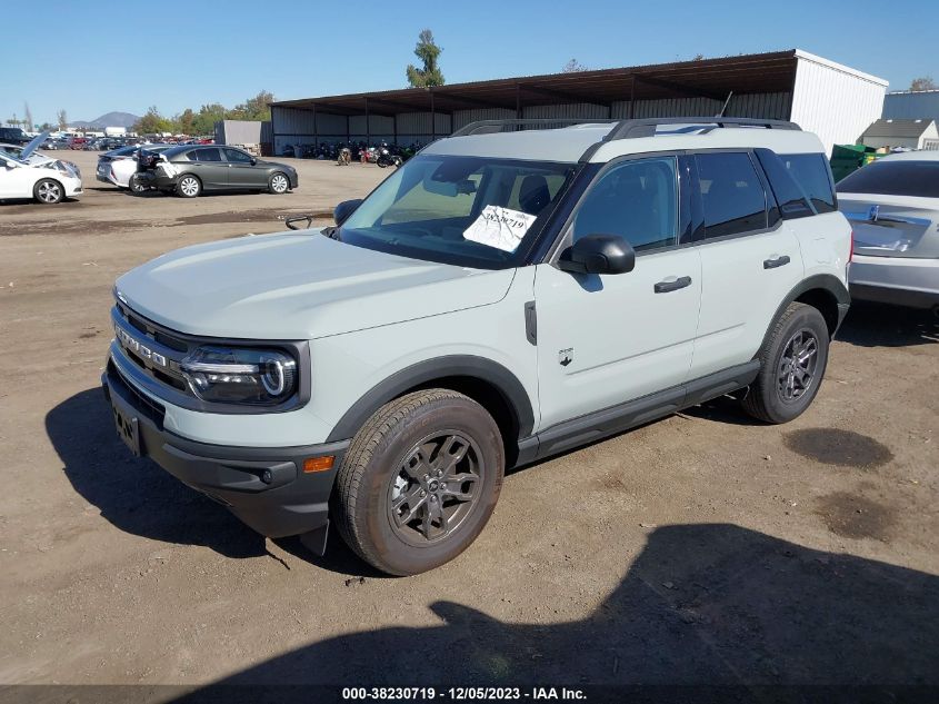 2023 Ford Bronco Sport Big Bend VIN: 3FMCR9B6XPRD43056 Lot: 38230719