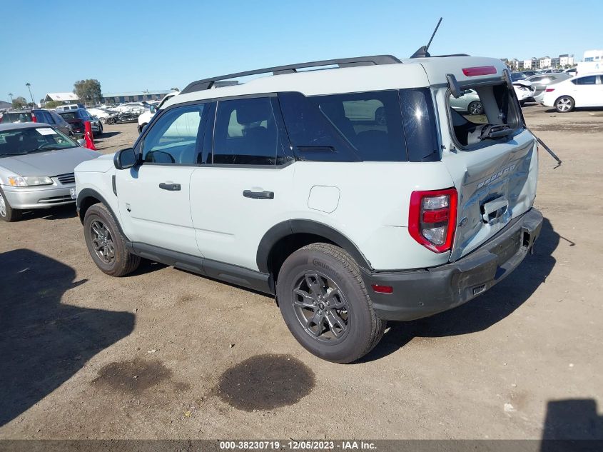 2023 Ford Bronco Sport Big Bend VIN: 3FMCR9B6XPRD43056 Lot: 38230719