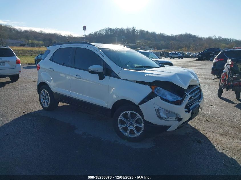 2020 Ford Ecosport Se VIN: MAJ3S2GE9LC344102 Lot: 38230873