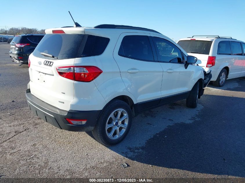 2020 Ford Ecosport Se VIN: MAJ3S2GE9LC344102 Lot: 38230873