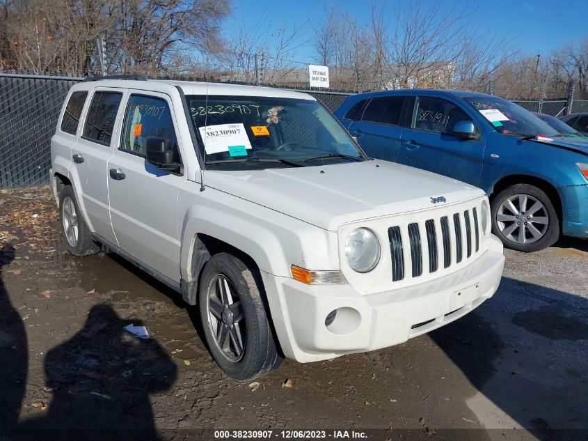 1J8FF28W98D676702 2008 Jeep Patriot Sport