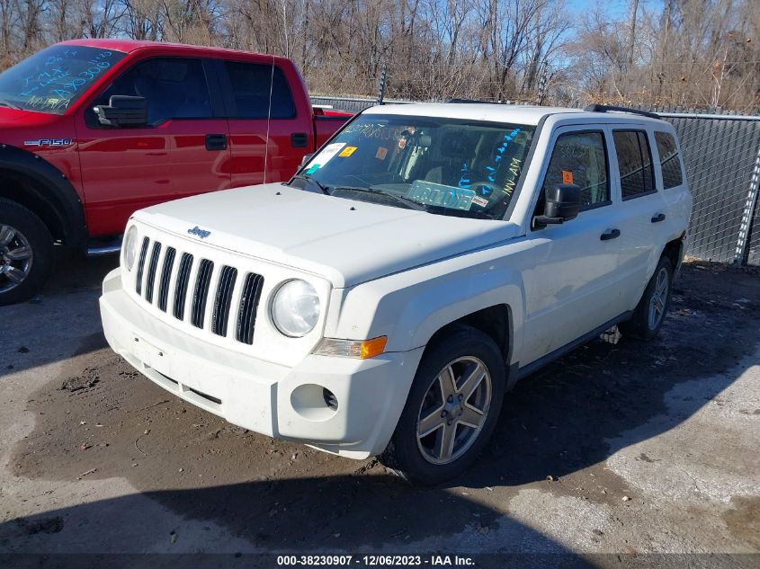 1J8FF28W98D676702 2008 Jeep Patriot Sport