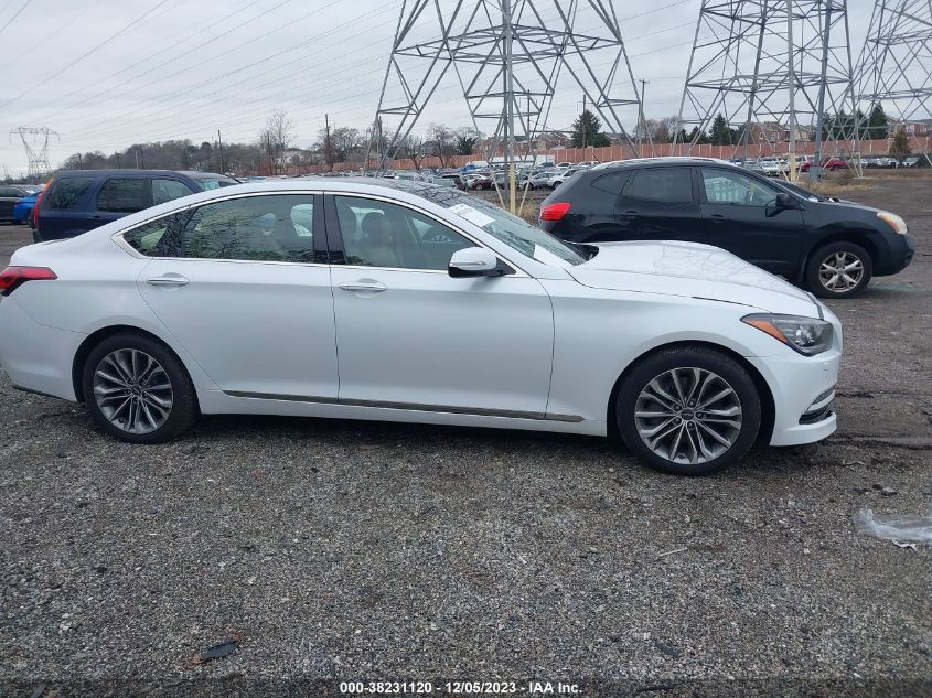 2017 Genesis G80 3.8 VIN: KMHGN4JE8HU202909 Lot: 38231120