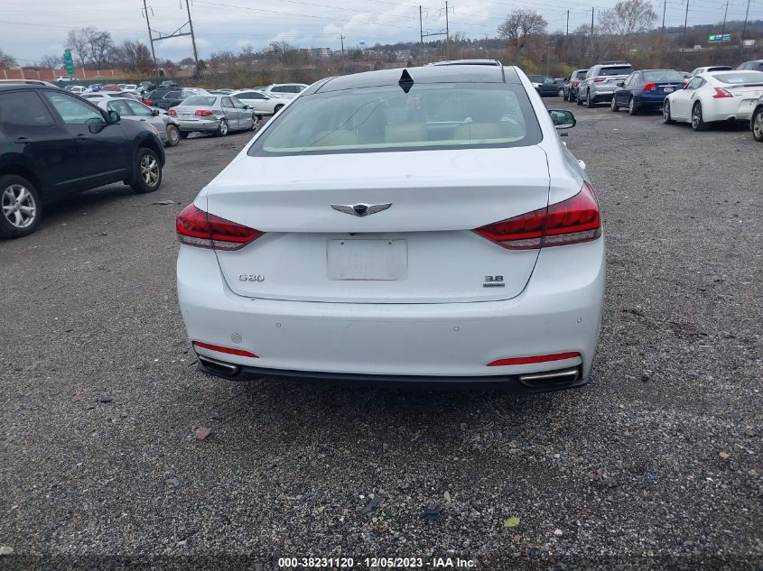 2017 Genesis G80 3.8 VIN: KMHGN4JE8HU202909 Lot: 38231120