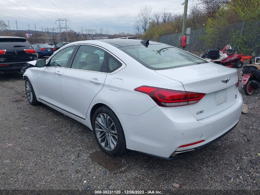 2017 Genesis G80 3.8 VIN: KMHGN4JE8HU202909 Lot: 38231120