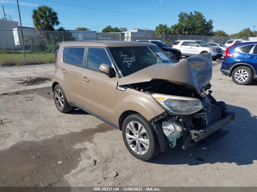 2014 Kia Soul + VIN: KNDJP3A52E7088155 Lot: 38231126