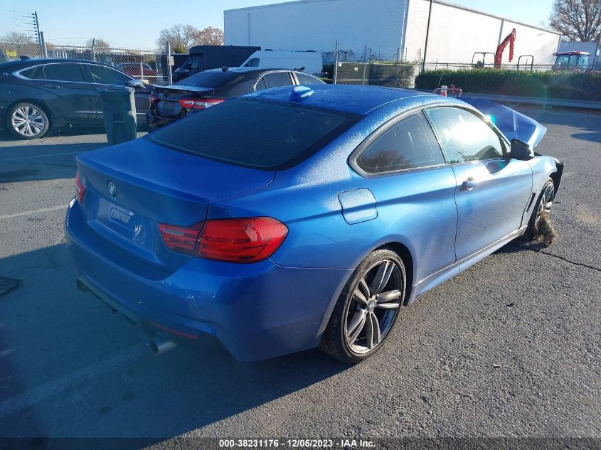 2014 BMW 435I xDrive VIN: WBA3R5C50EK186302 Lot: 38231176