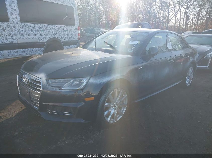 2018 Audi A4 Tech Premium/Premium VIN: WAUDNAF40JA139749 Lot: 38231292