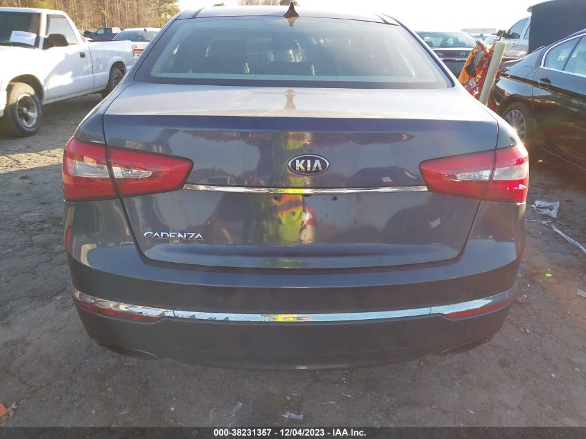 2014 Kia Cadenza Premium VIN: KNALN4D7XE5124989 Lot: 38231357