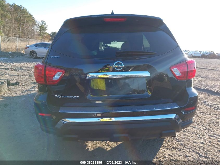 2020 Nissan Pathfinder S 2Wd VIN: 5N1DR2AN0LC651351 Lot: 38231395