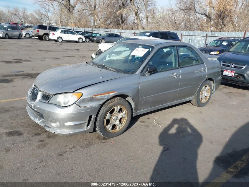 2006 Subaru Impreza 2.5I VIN: JF1GD67636H523027 Lot: 38231479