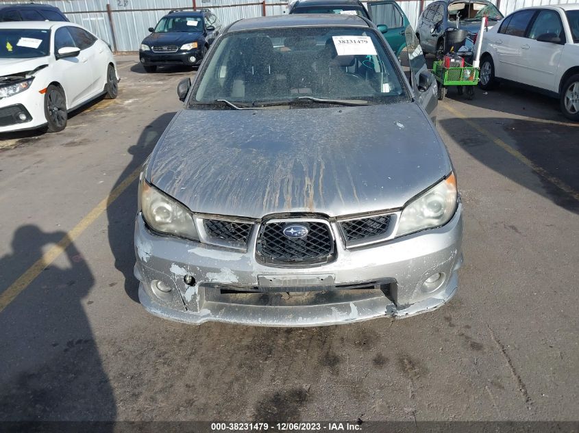 2006 Subaru Impreza 2.5I VIN: JF1GD67636H523027 Lot: 38231479