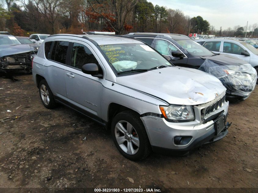 2013 Jeep Compass Latitude VIN: 1C4NJDEB5DD248456 Lot: 38231503