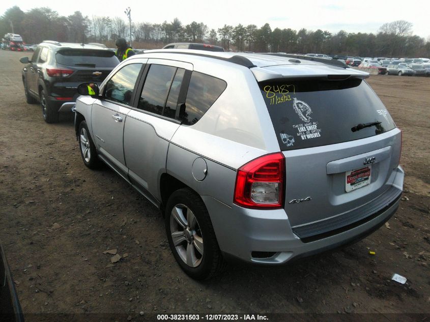 2013 Jeep Compass Latitude VIN: 1C4NJDEB5DD248456 Lot: 38231503