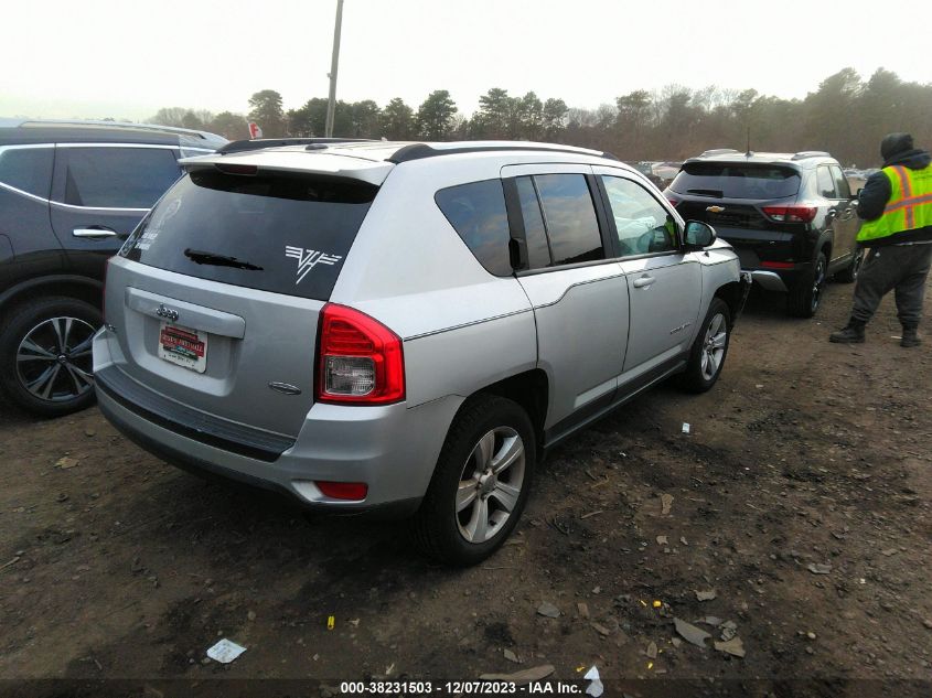 2013 Jeep Compass Latitude VIN: 1C4NJDEB5DD248456 Lot: 38231503