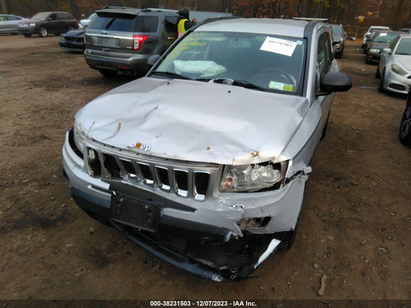 2013 Jeep Compass Latitude VIN: 1C4NJDEB5DD248456 Lot: 38231503