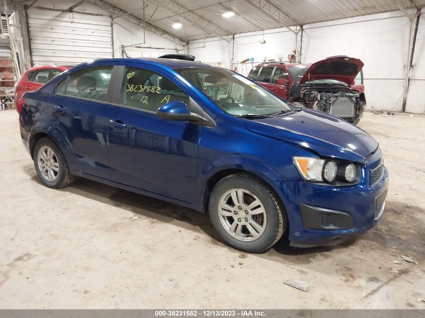 2012 Chevrolet Sonic 2Ls VIN: 1G1JA5SH0C4228233 Lot: 38231582