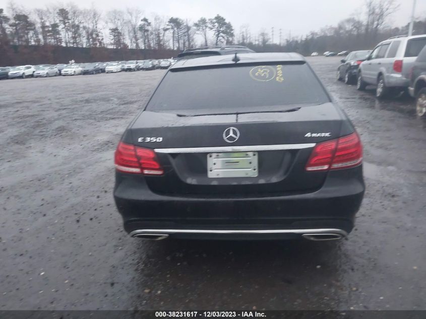 2014 Mercedes-Benz E 350 4Matic VIN: WDDHF8JBXEA903991 Lot: 38231617