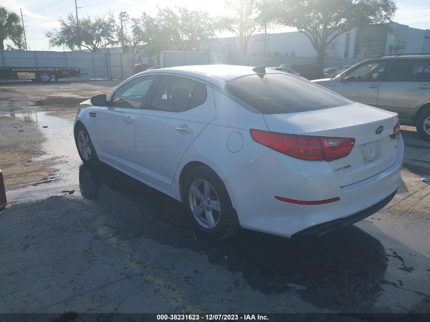 2015 Kia Optima Lx VIN: KNAGM4A78F5556961 Lot: 38231623