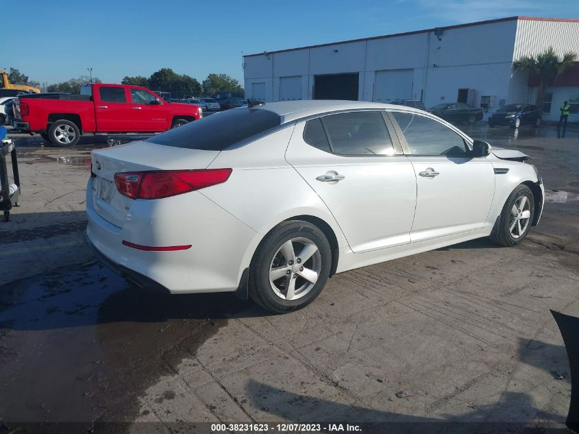 2015 Kia Optima Lx VIN: KNAGM4A78F5556961 Lot: 38231623