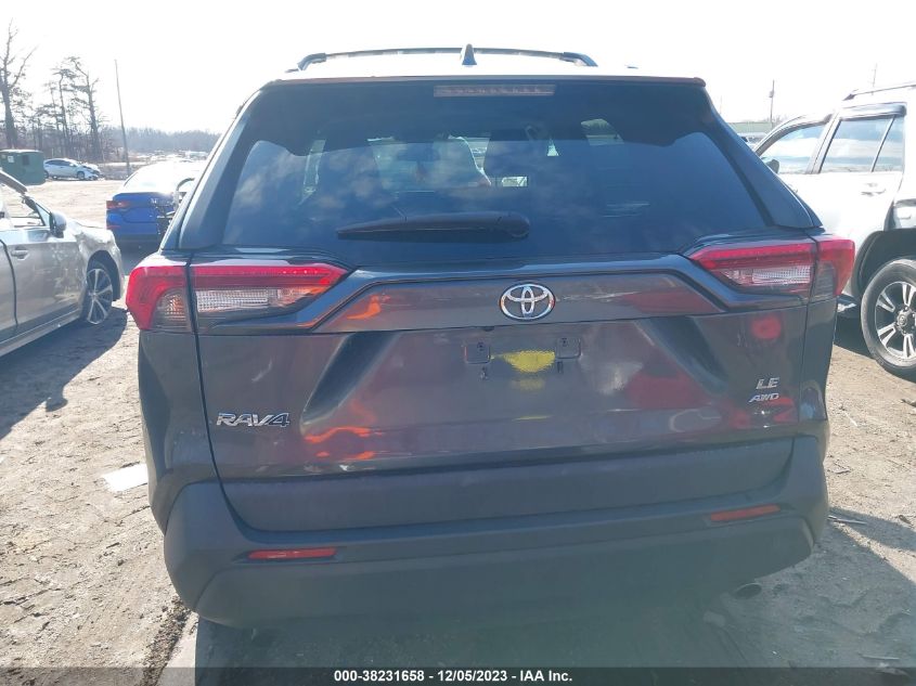 2T3F1RFVXKW026974 2019 Toyota Rav4 Le