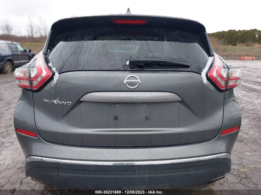 2017 Nissan Murano Platinum/S/Sv/Sl VIN: 5N1AZ2MG2HN134385 Lot: 38231669