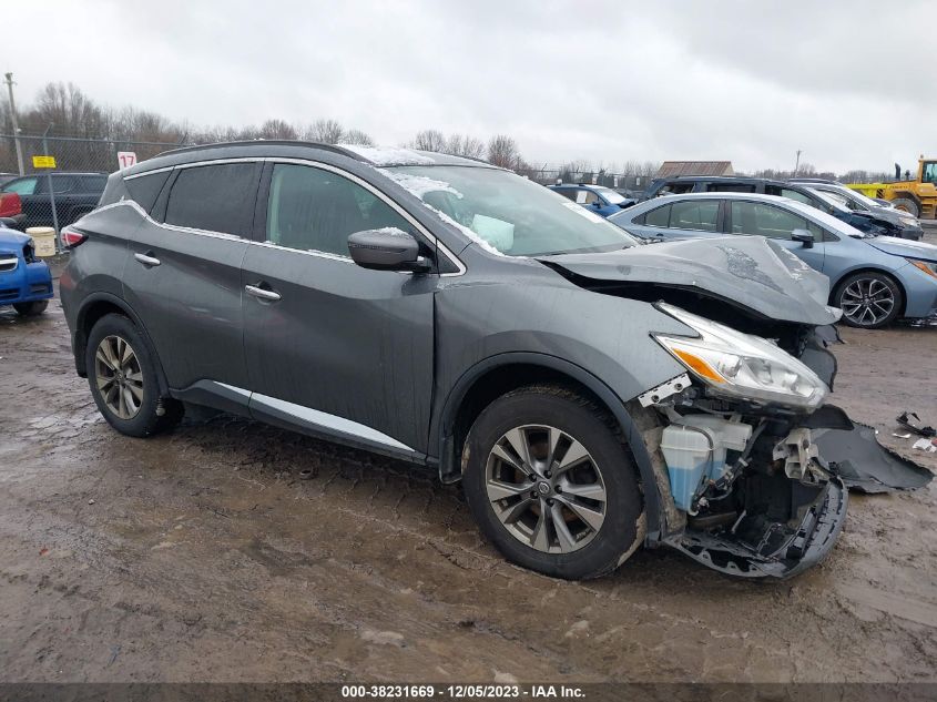 2017 Nissan Murano Platinum/S/Sv/Sl VIN: 5N1AZ2MG2HN134385 Lot: 38231669