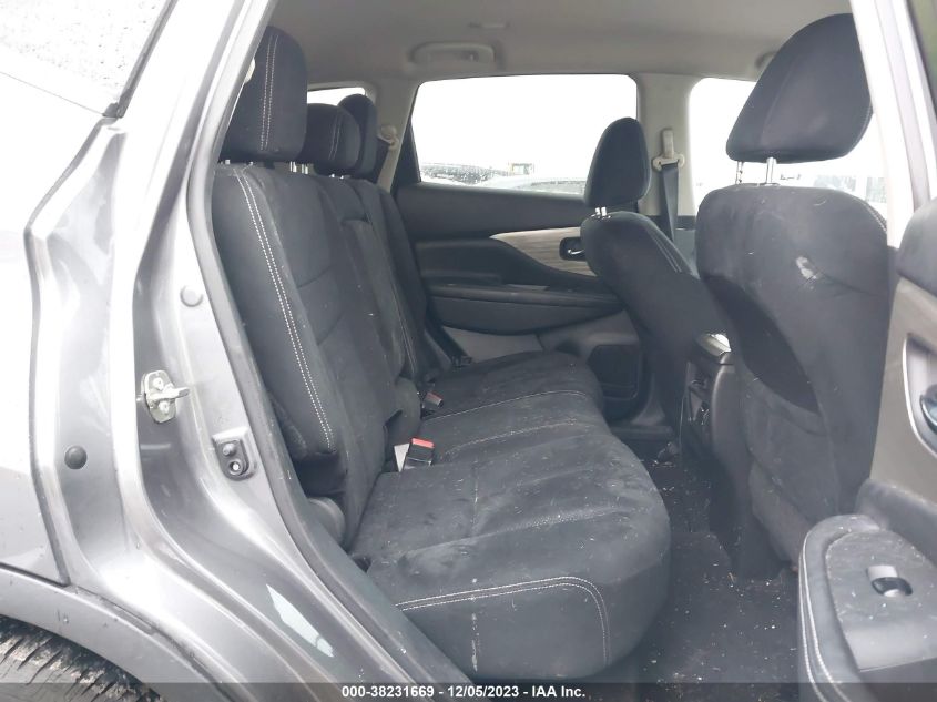 2017 Nissan Murano Platinum/S/Sv/Sl VIN: 5N1AZ2MG2HN134385 Lot: 38231669