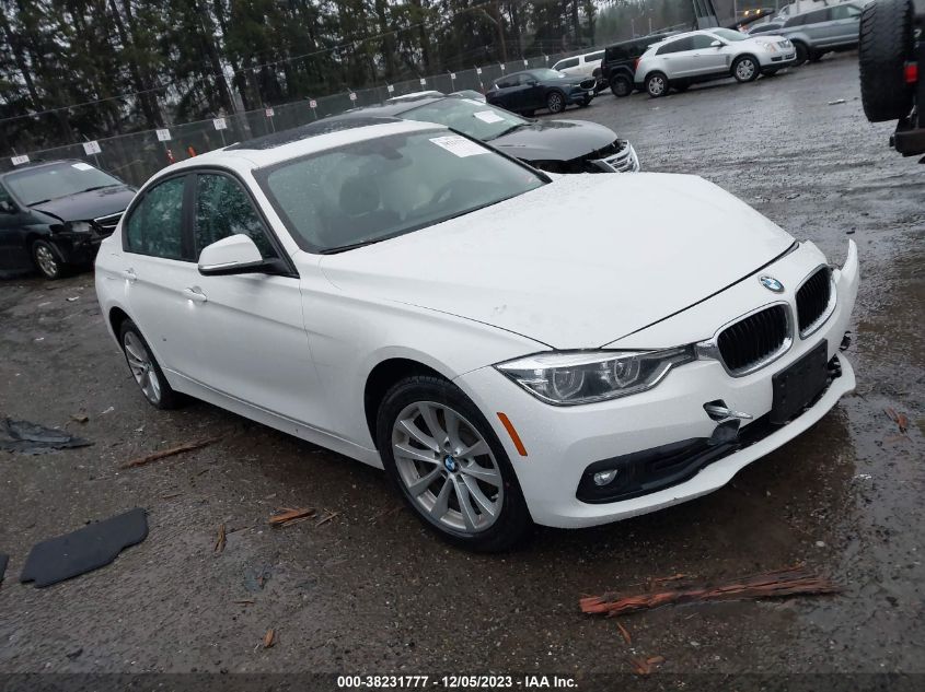 2018 BMW 320I xDrive VIN: WBA8E5G58JNU45638 Lot: 38231777