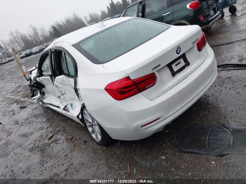 2018 BMW 320I xDrive VIN: WBA8E5G58JNU45638 Lot: 38231777