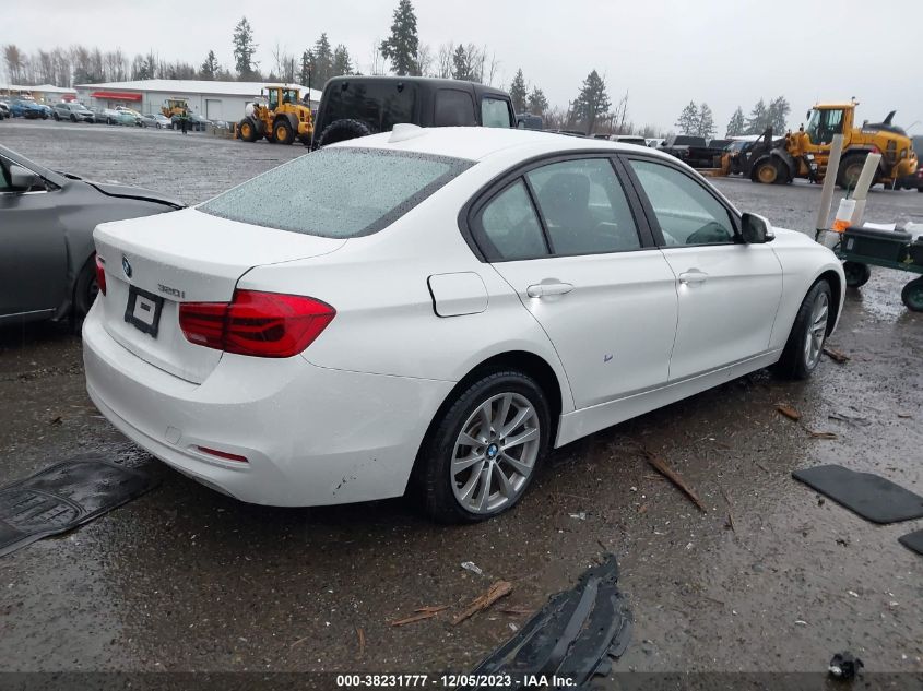 2018 BMW 320I xDrive VIN: WBA8E5G58JNU45638 Lot: 38231777