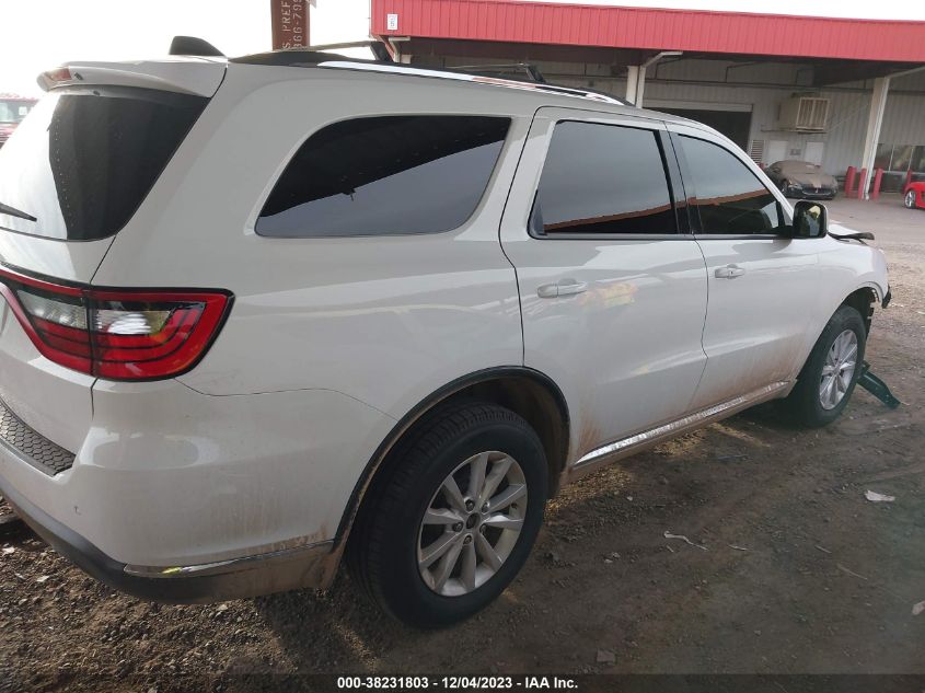 2015 Dodge Durango Sxt VIN: 1C4RDJAG7FC148151 Lot: 38231803