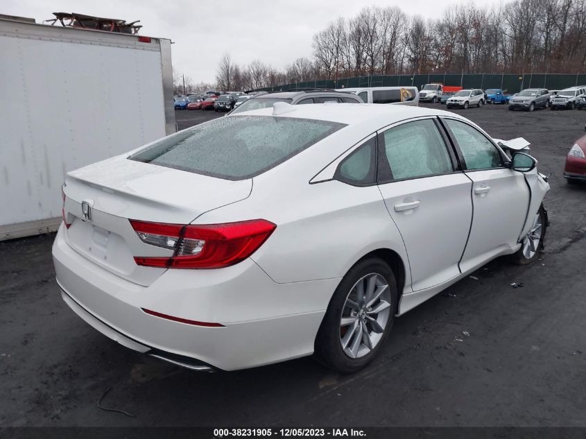 2022 Honda Accord Lx VIN: 1HGCV1F19NA025258 Lot: 38231905