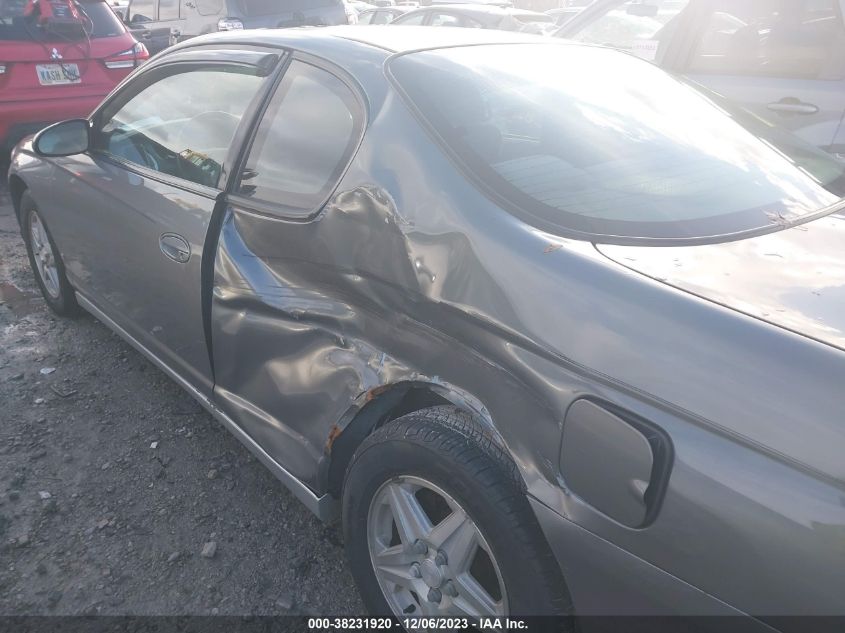 2007 Chevrolet Monte Carlo Ls VIN: 2G1WJ15K179270872 Lot: 38231920