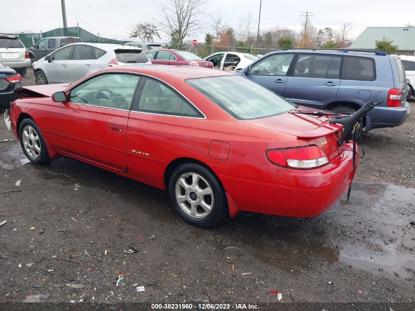 1999 Toyota Camry Solara Sle VIN: 2T1CF28P6XC217691 Lot: 38231960